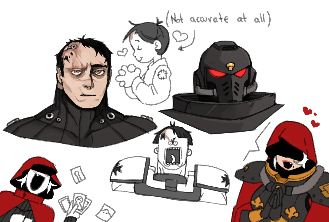 Warhammer 40K Works + Aftermath of a Sudden Love Confession page 7 full