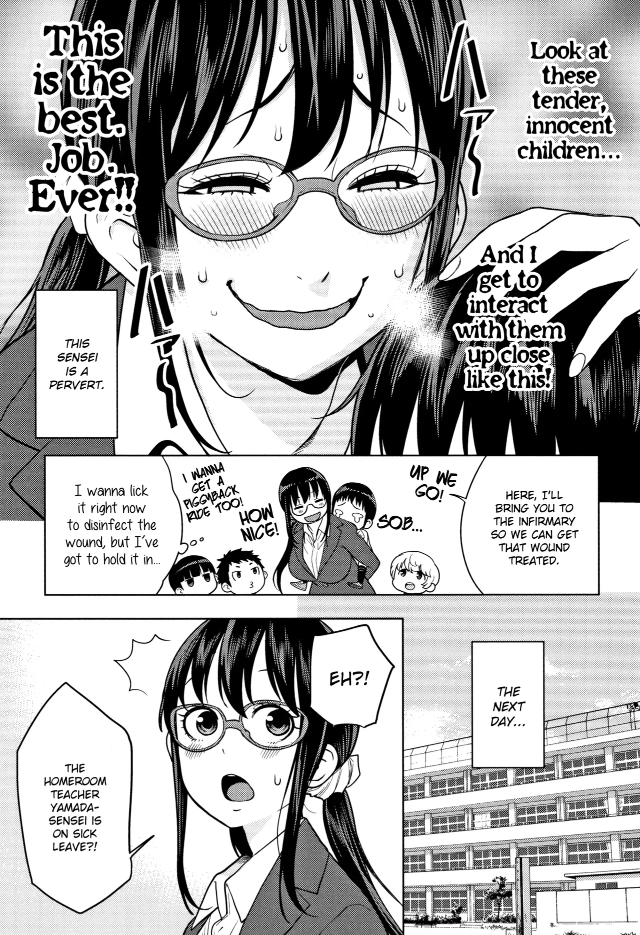 Yarisugi Seikyouiku! ~Hentai Onna Kyoushi Kikiippatsu~ | Sex Education That Went Too Far page 3 full