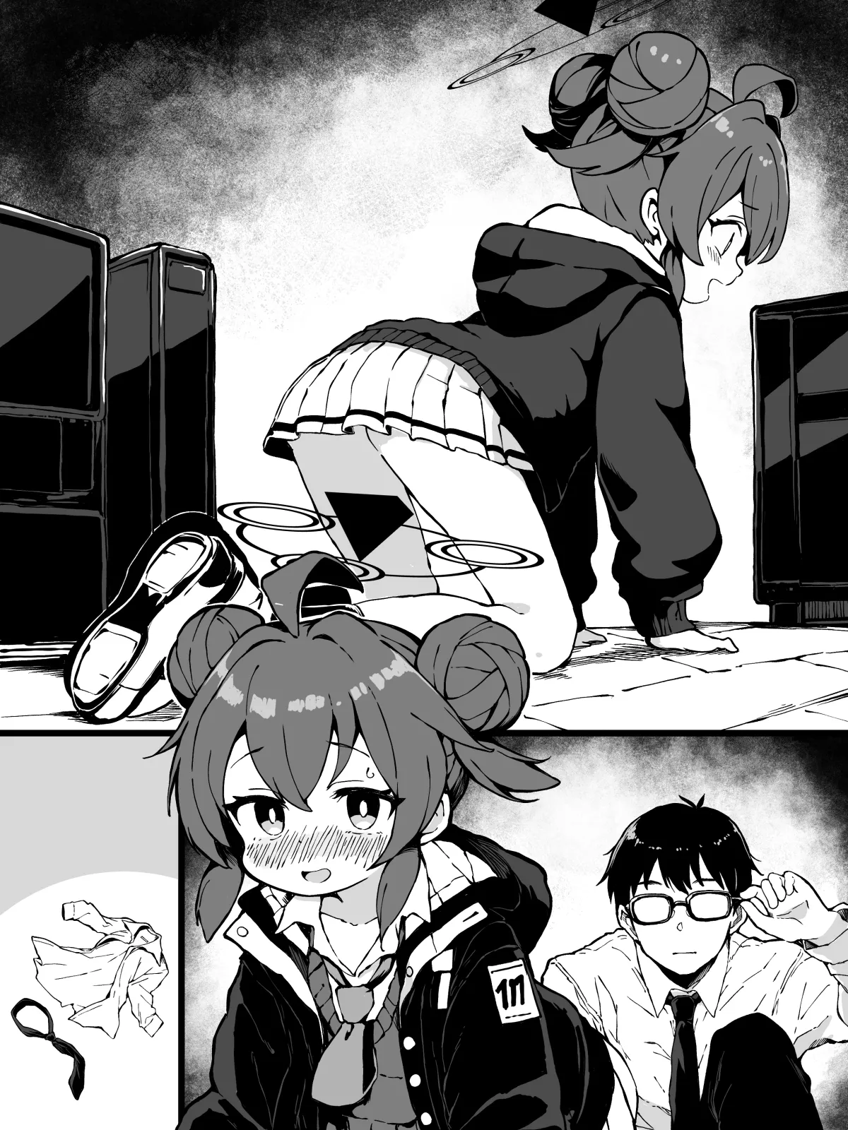 マキちゃんのパンチラに我慢できなかった漫画 page 8 full