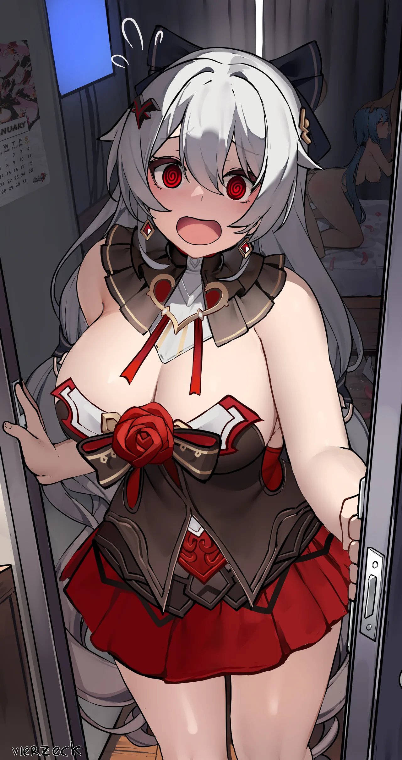 Lunar Vow: Crimson Love and Griseo page 1 full