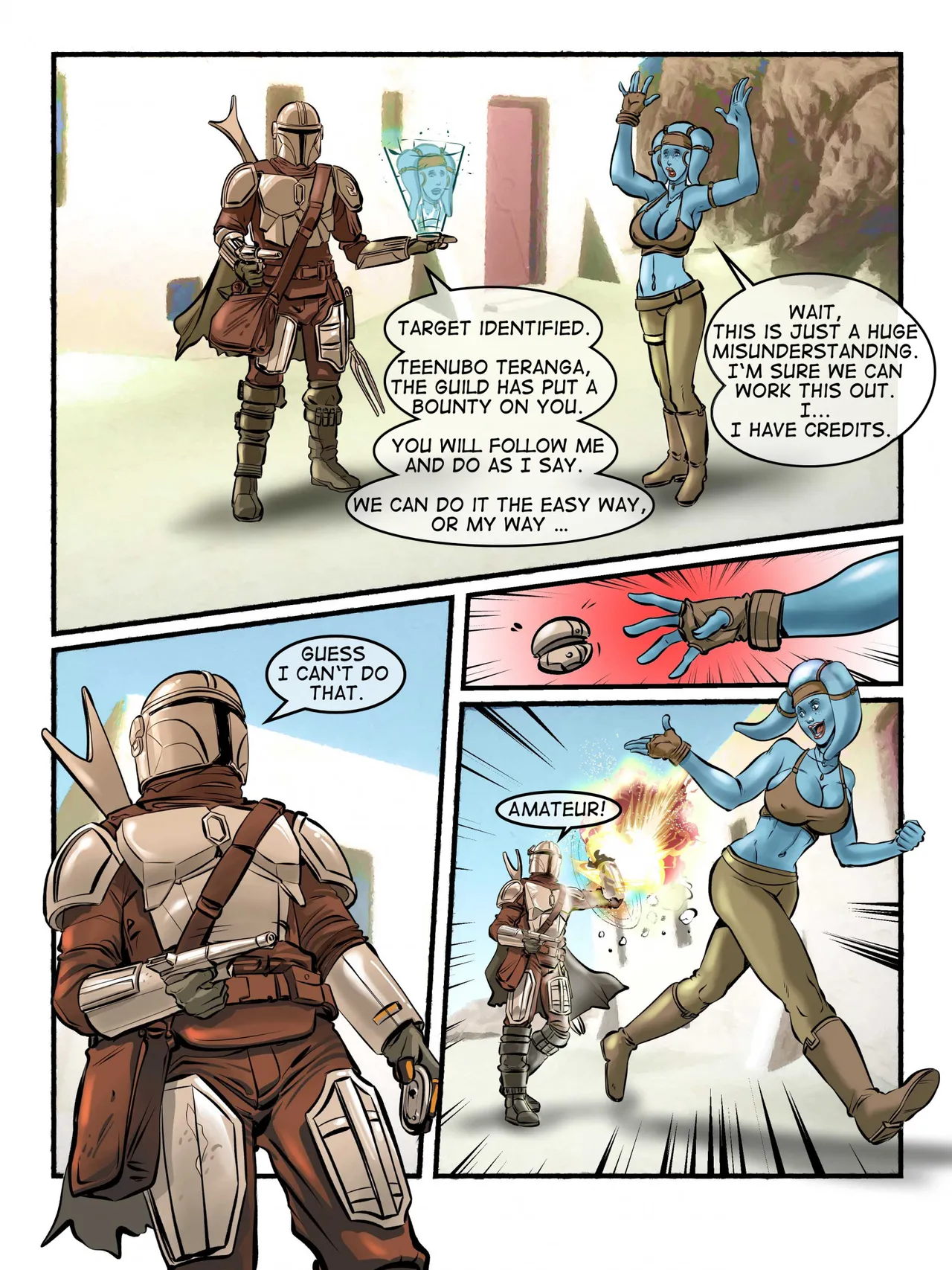 The Mandalorian - The Shrink Bounty page 1 full
