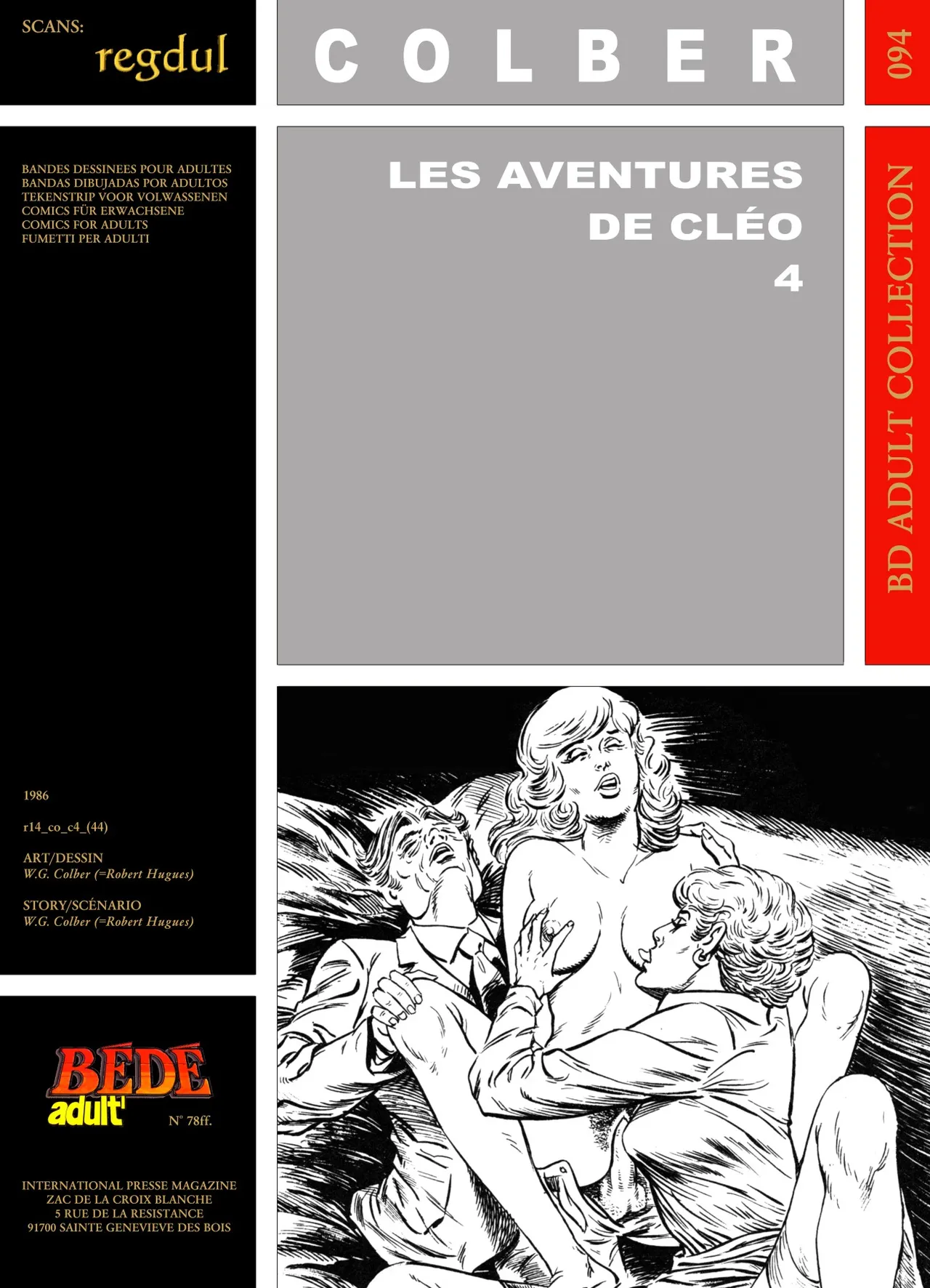 W. G. Colber  - Les aventures de Cléo #4 page 1 full
