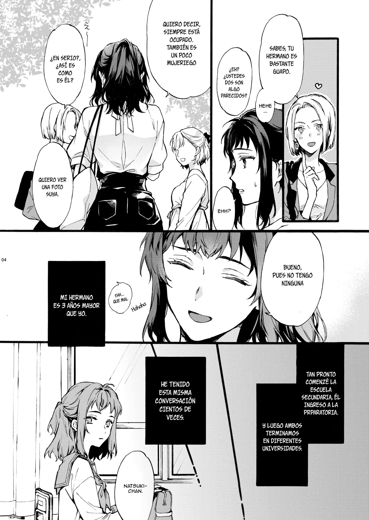 Kono Hito Kareshi ja Arimasen!!  ~Shinomura Kyoudai no Jijou~｜¡¡Este Chico NO es my Novio!!  ~La situación de los hermanos Shinomura~ page 3 full