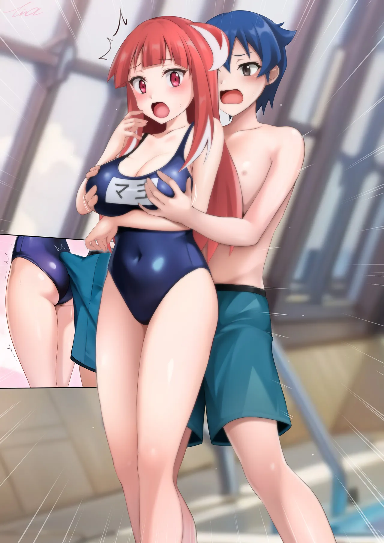 AKIBA'S TRIP 万世架まとめ 伝木凱タモツ 立ちバック素股 page 8 full