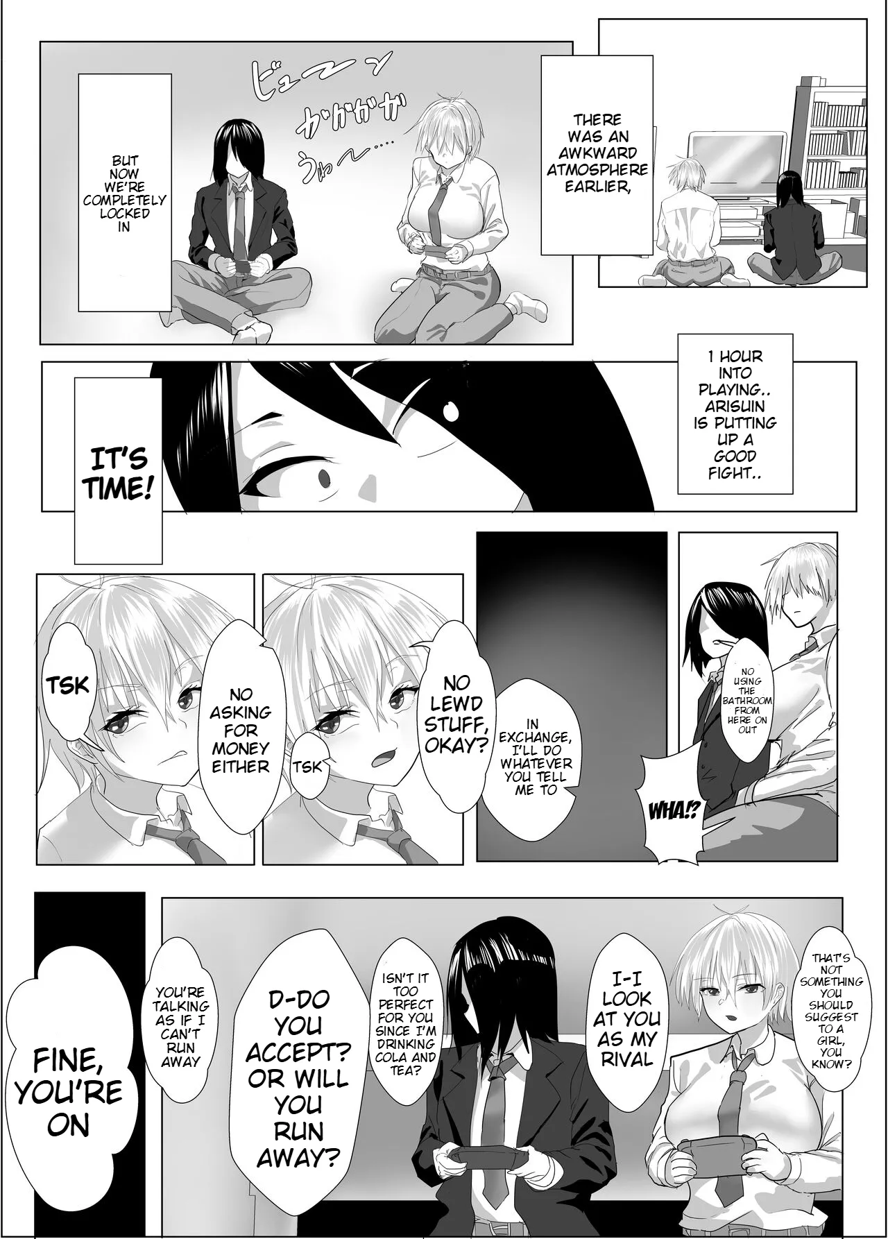 Narcissist na Ouji-sama-kei Joshi wa, Toilet Gaman Dekizu | The Narcissistic Female Prince Couldn't Hold It In page 10 full