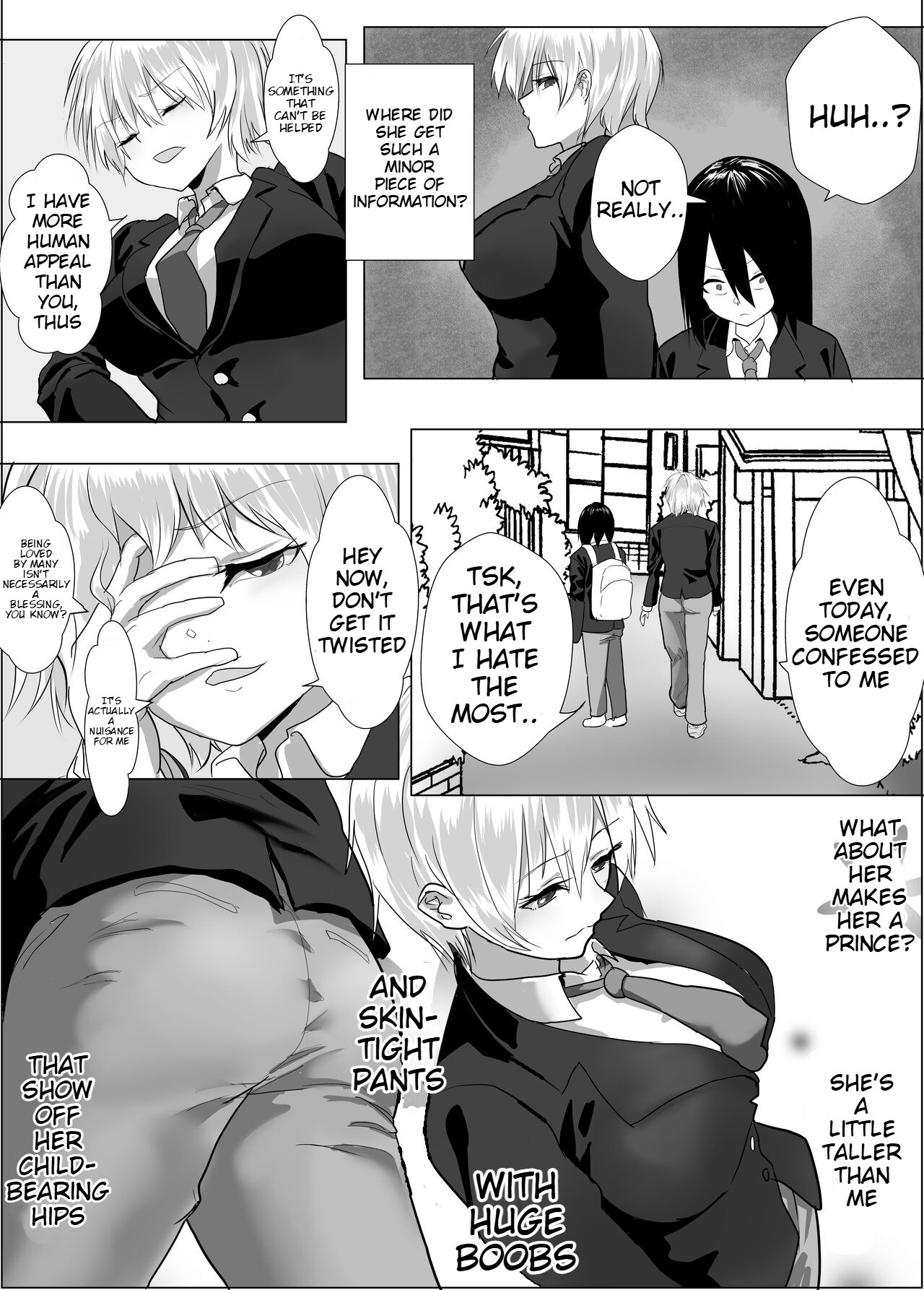 Narcissist na Ouji-sama-kei Joshi wa, Toilet Gaman Dekizu | The Narcissistic Female Prince Couldn't Hold It In page 4 full
