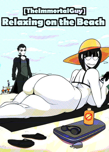 Relaxing on the Beach cover