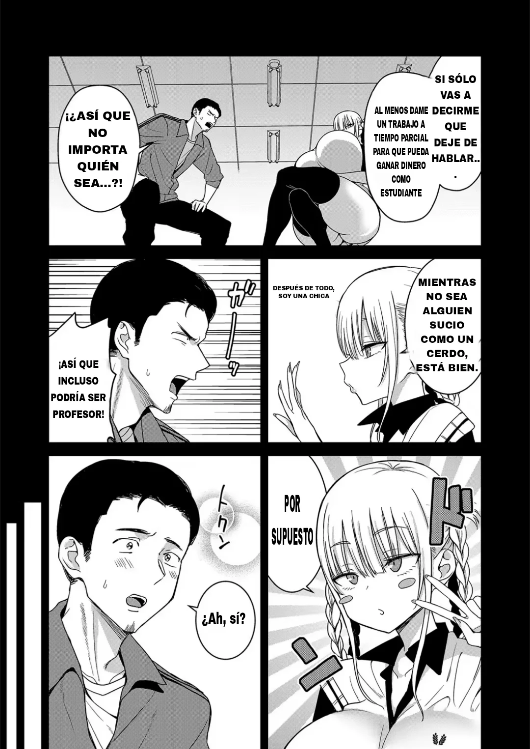 Suikatsu -Houshuu o Haratte JK no Oppai o Suu Katsudou-｜Suikatsu -Pagar para Chupar los Senos de las Niñas de Secundaria- page 3 full