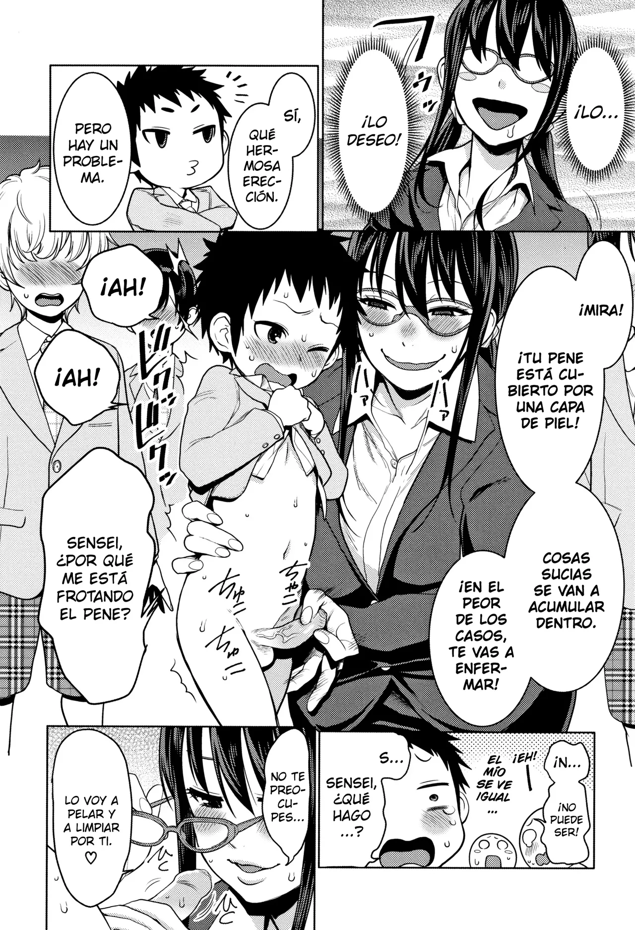 Yarisugi Seikyouiku! ~Hentai Onna Kyoushi Kikiippatsu~ | ¡Educación Sexual que fue demasiado lejos! page 8 full