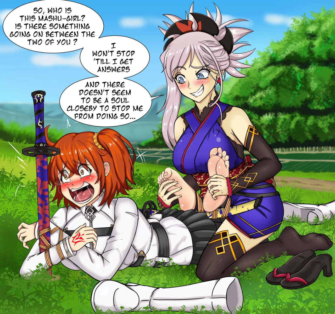 Fate Tickling Order #1 page 3 full