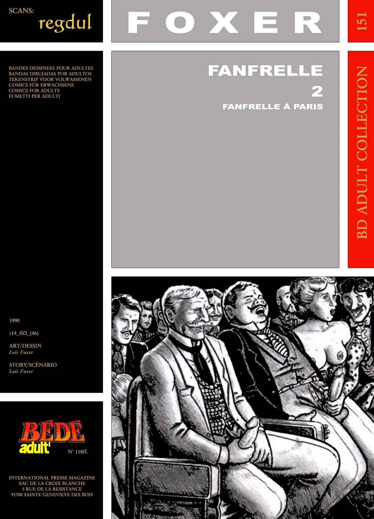 Foxer  - Fanfrelle #2 : Fanfrelle à Paris page 1 full
