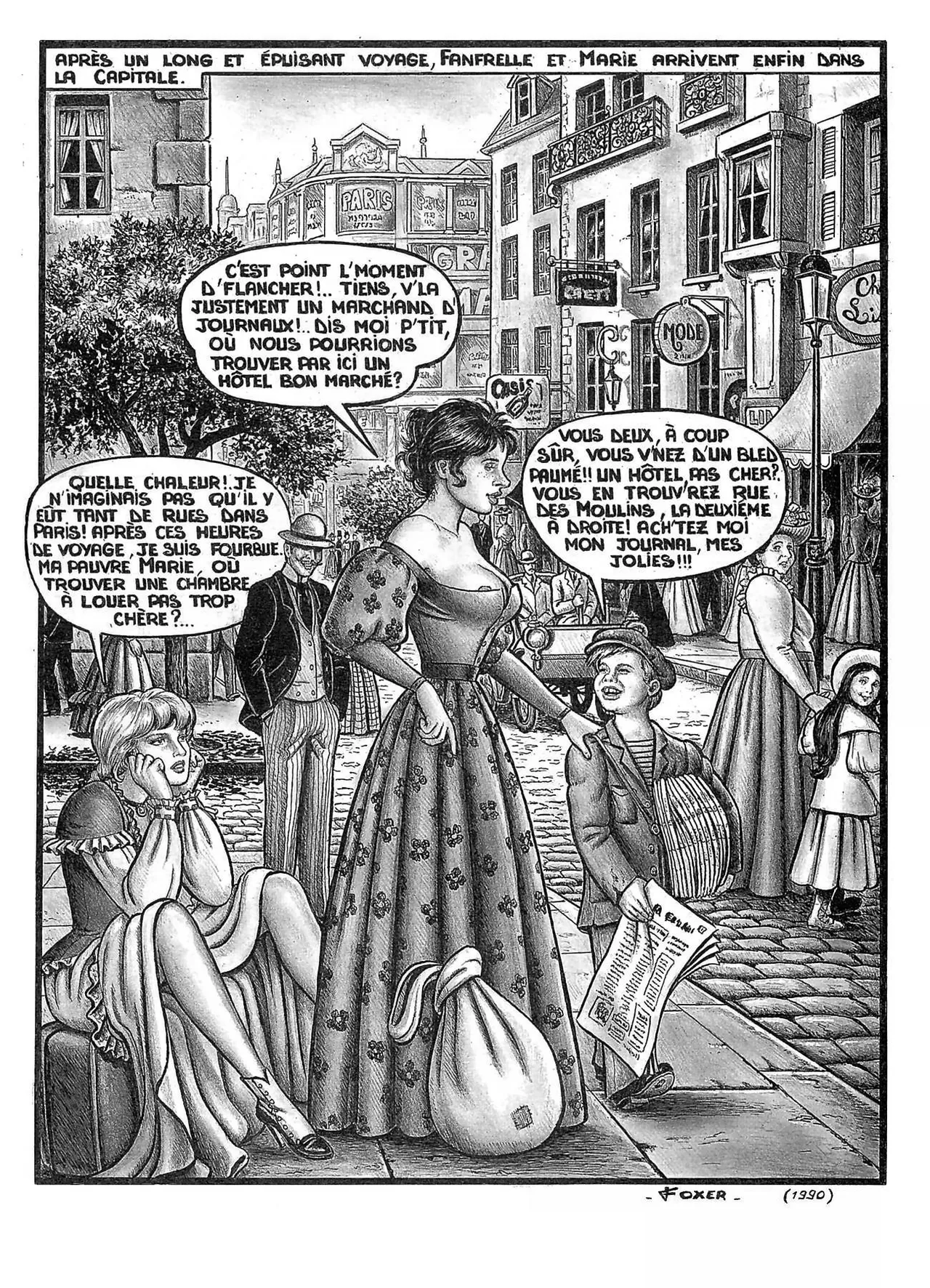 Foxer  - Fanfrelle #2 : Fanfrelle à Paris page 2 full