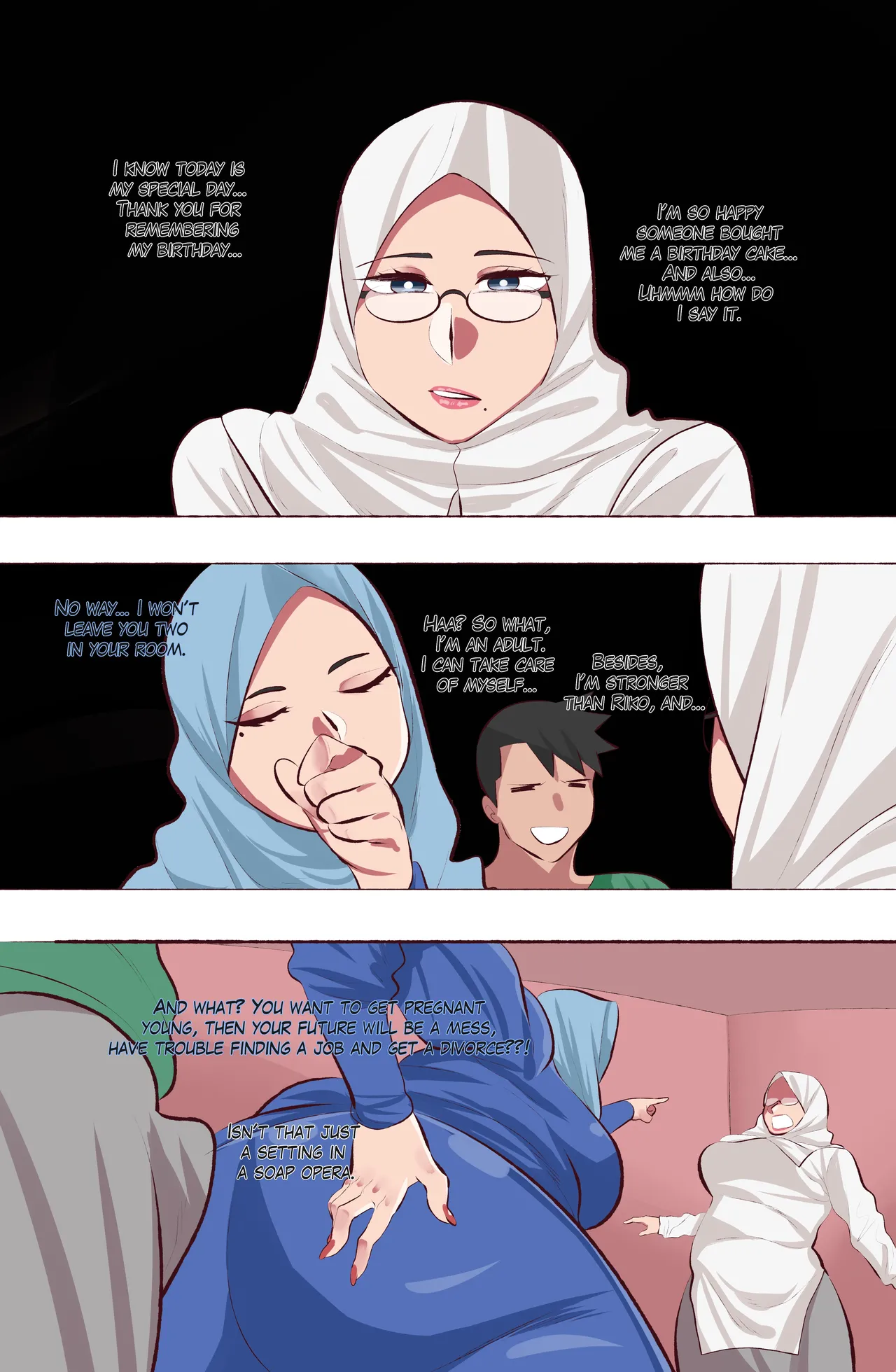 Widia and Daddy remake 5 page 1 full