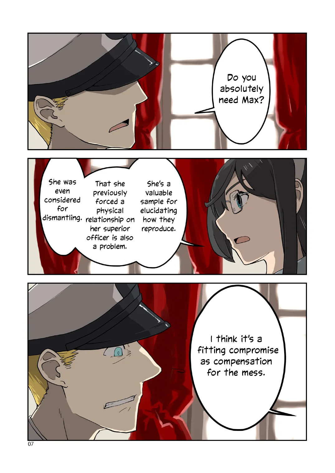 Seikyou Shinshoku 3 | Spermatophore Encroachment 3 page 7 full