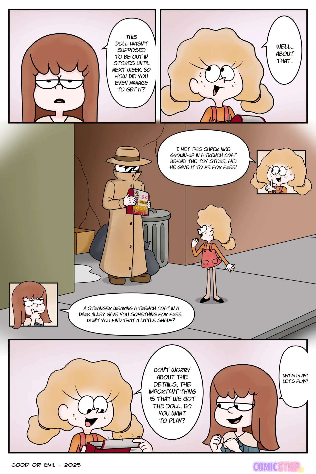 Video Girls  Comic page 4 full