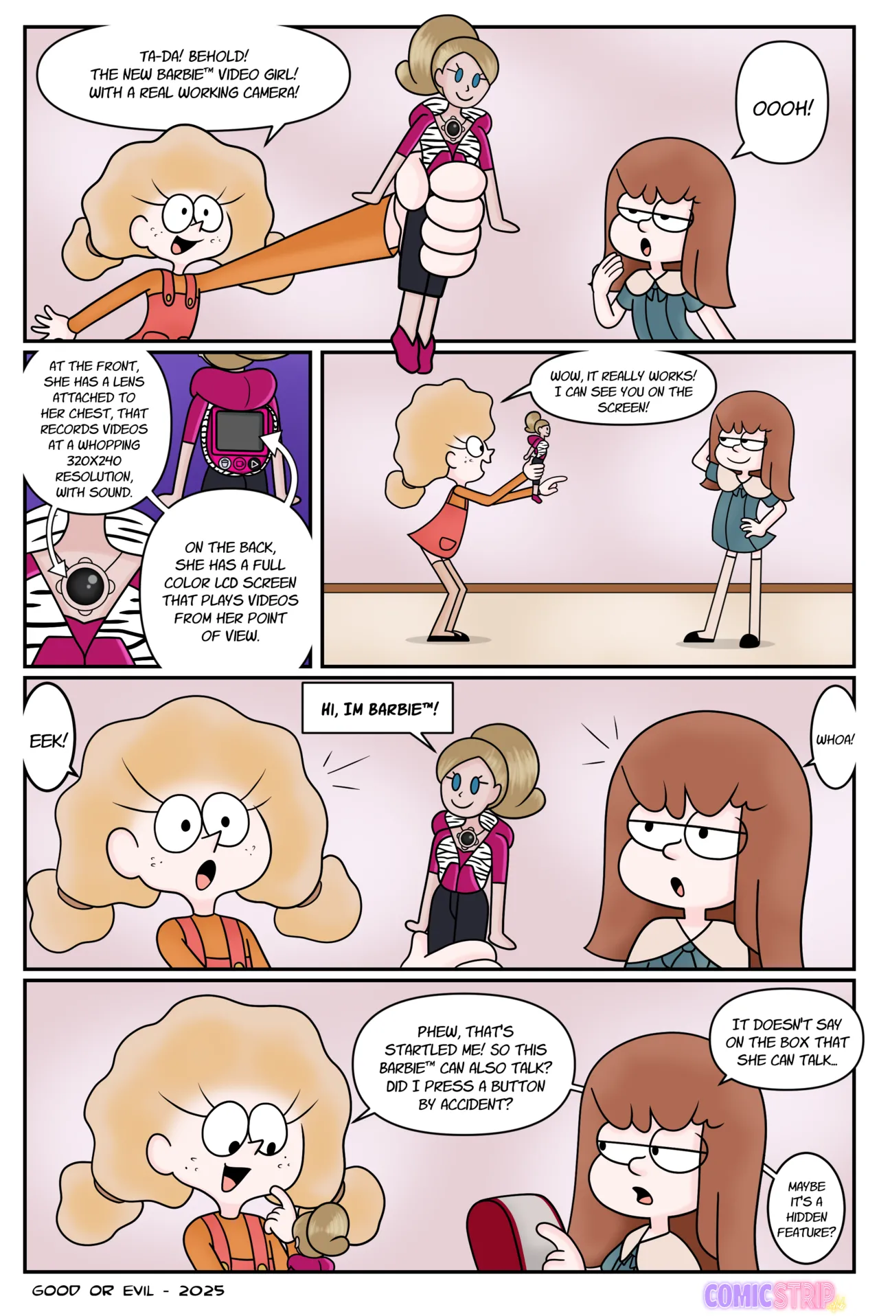 Video Girls  Comic page 5 full