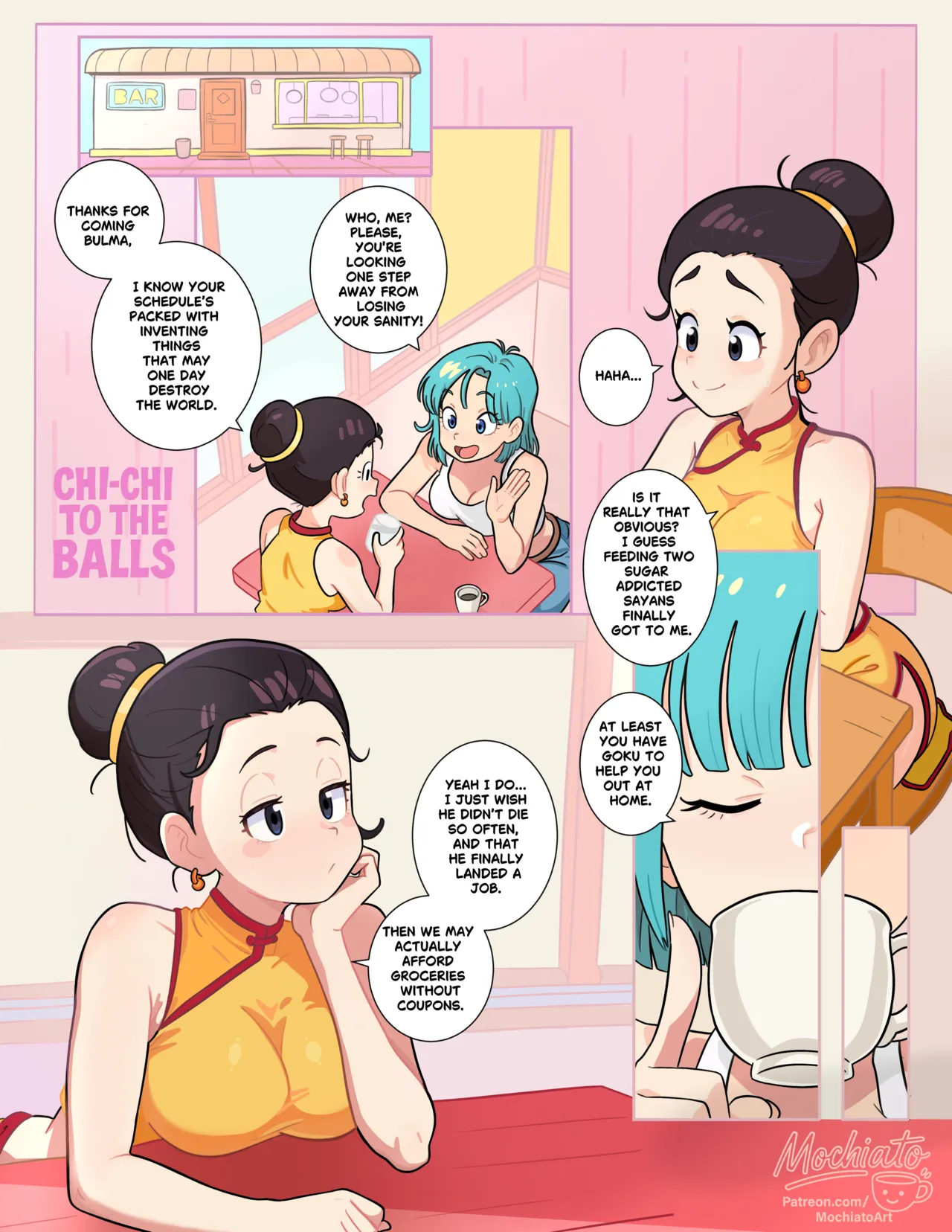CHI-CHI TO THE BALLS page 2 full