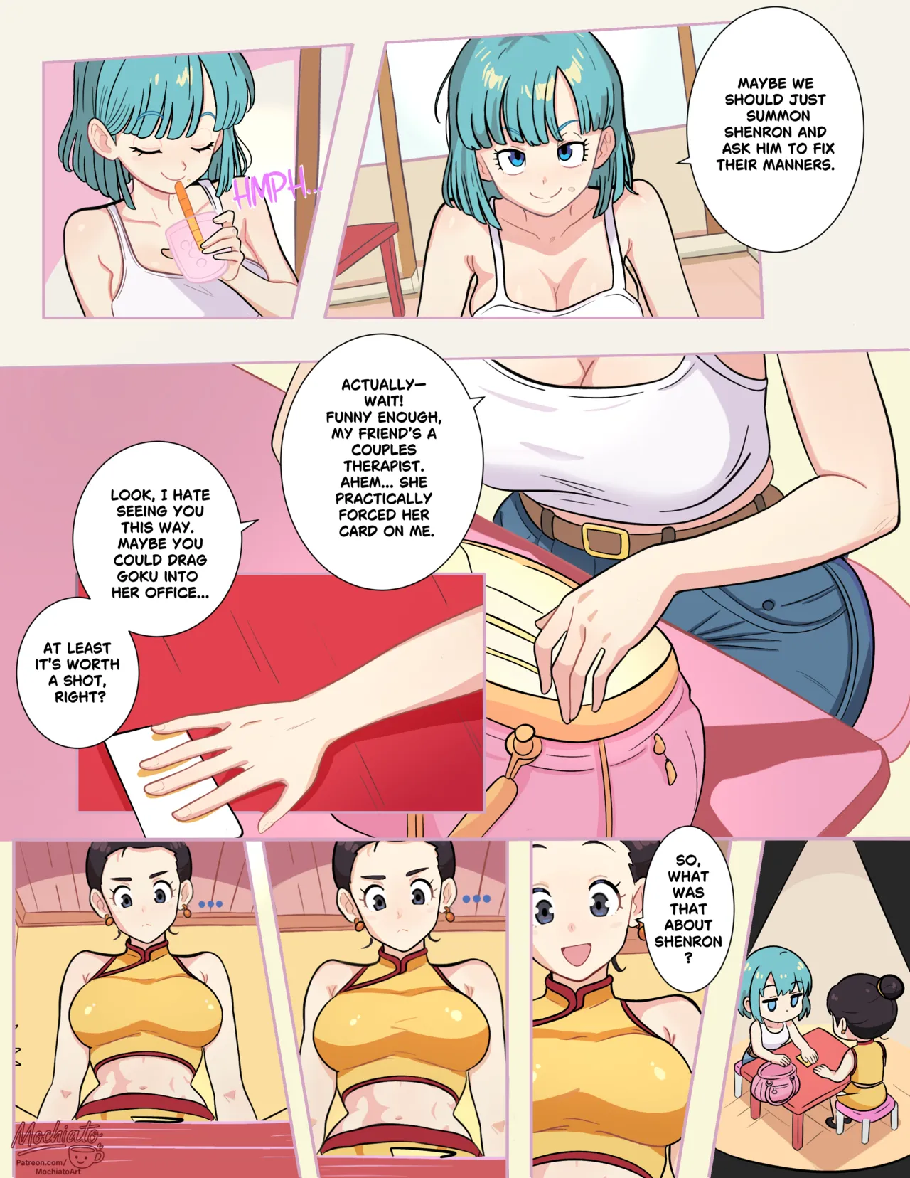 CHI-CHI TO THE BALLS page 6 full