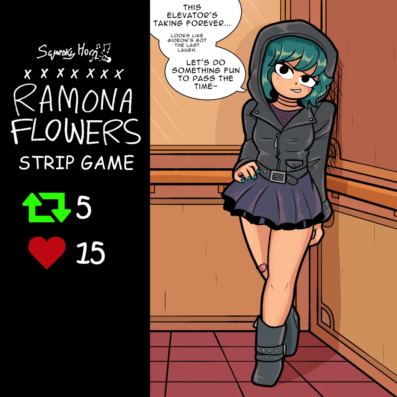Ramona Flowers Strip Game page 1 full