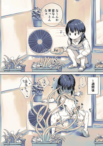 Ukkari Shokushu Shokubutsu o Sodatechatta Futanari-chan cover