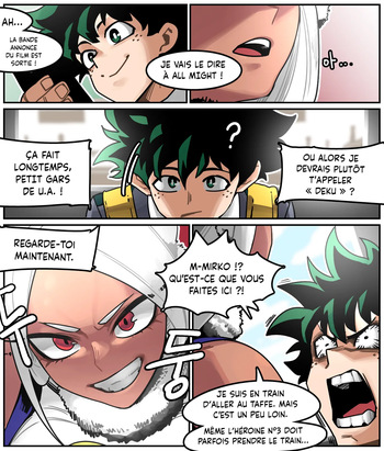 Deku Rencontre Mirko dans un Train et la Baise cover