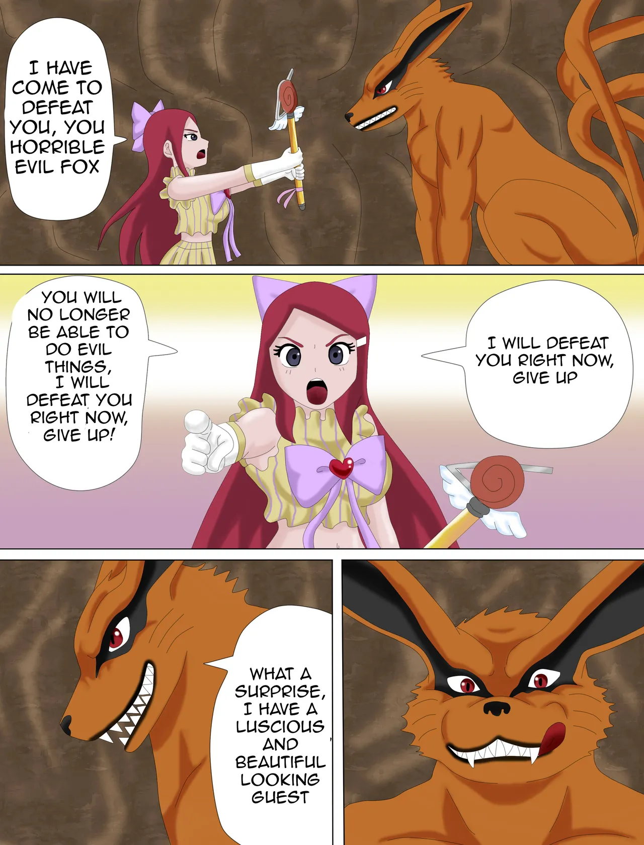 Magical Girl Kushina page 4 full