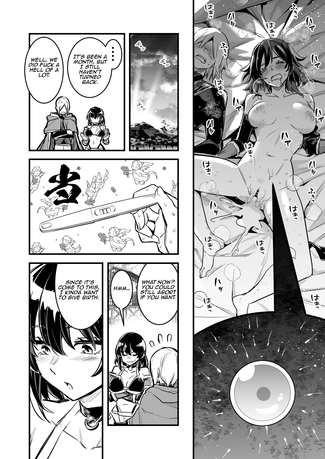 A Male Adventurer Caught in a TS Trap in a Dungeon and Gives Birth page 6 full