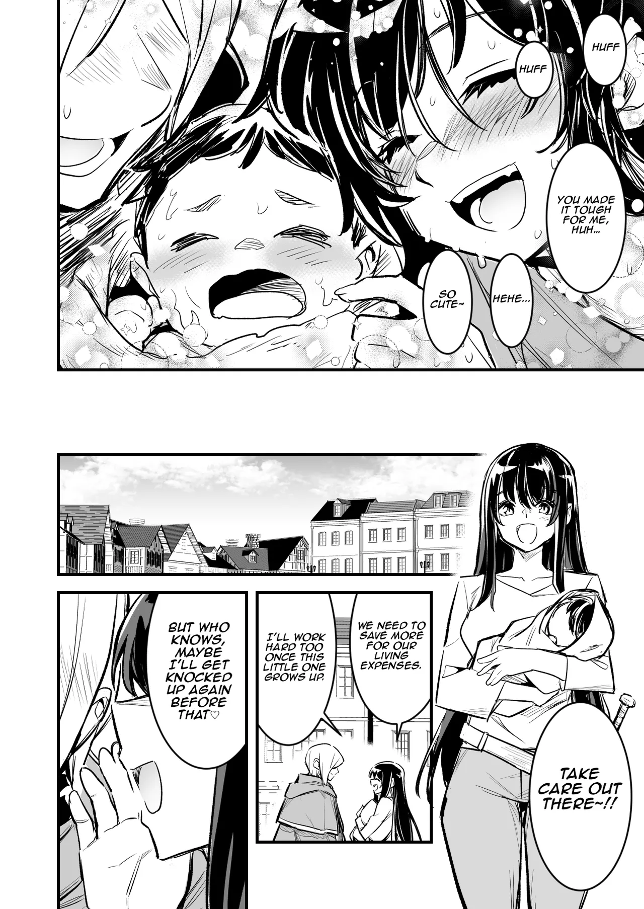 A Male Adventurer Caught in a TS Trap in a Dungeon and Gives Birth page 8 full