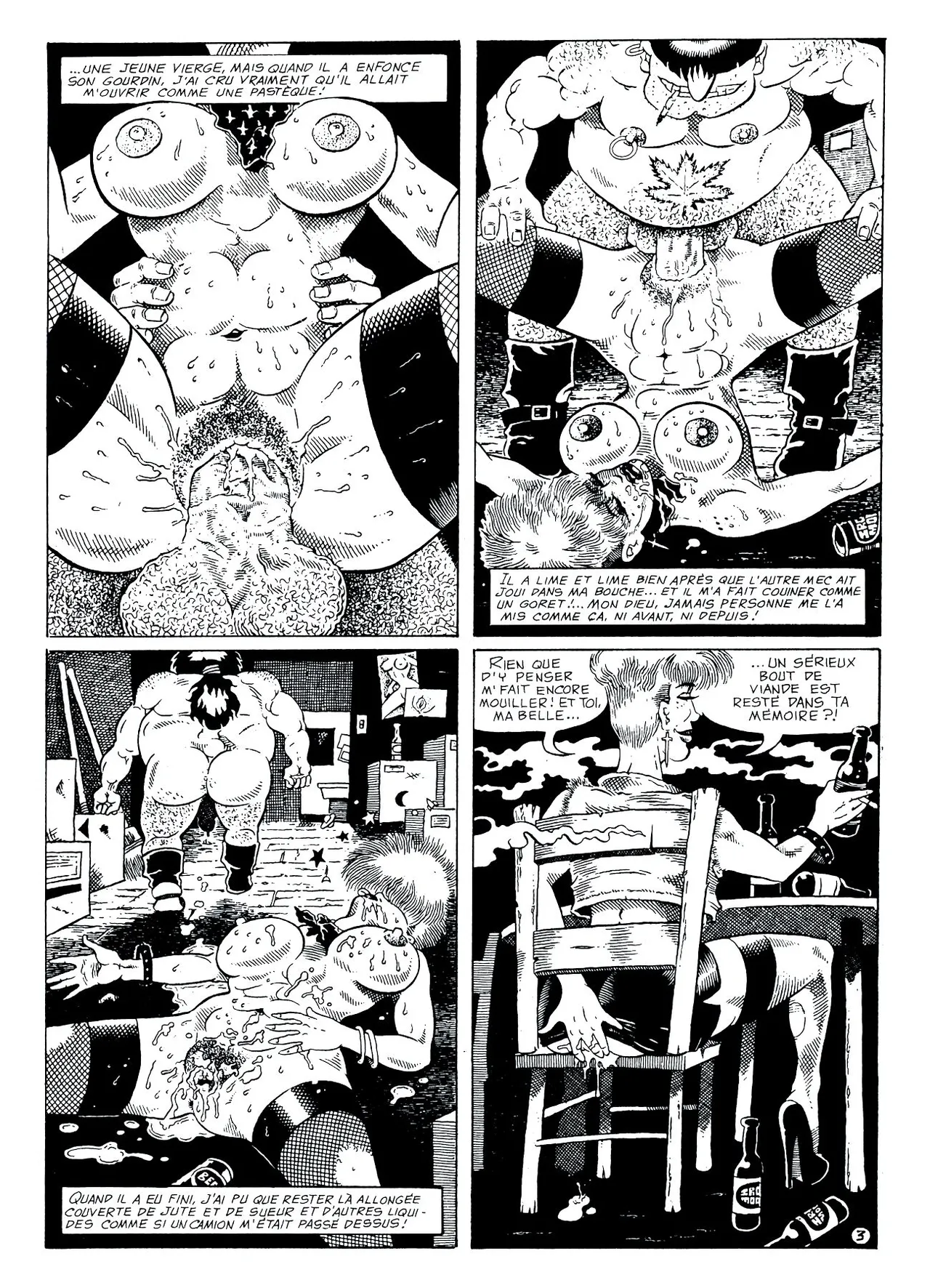 John Howard - Les filles papotent au bar 'CHEZ PIG' page 4 full