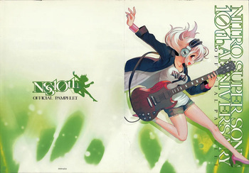 Nitro Super Sonic 10th Anniversary Official Pamphlet cover
