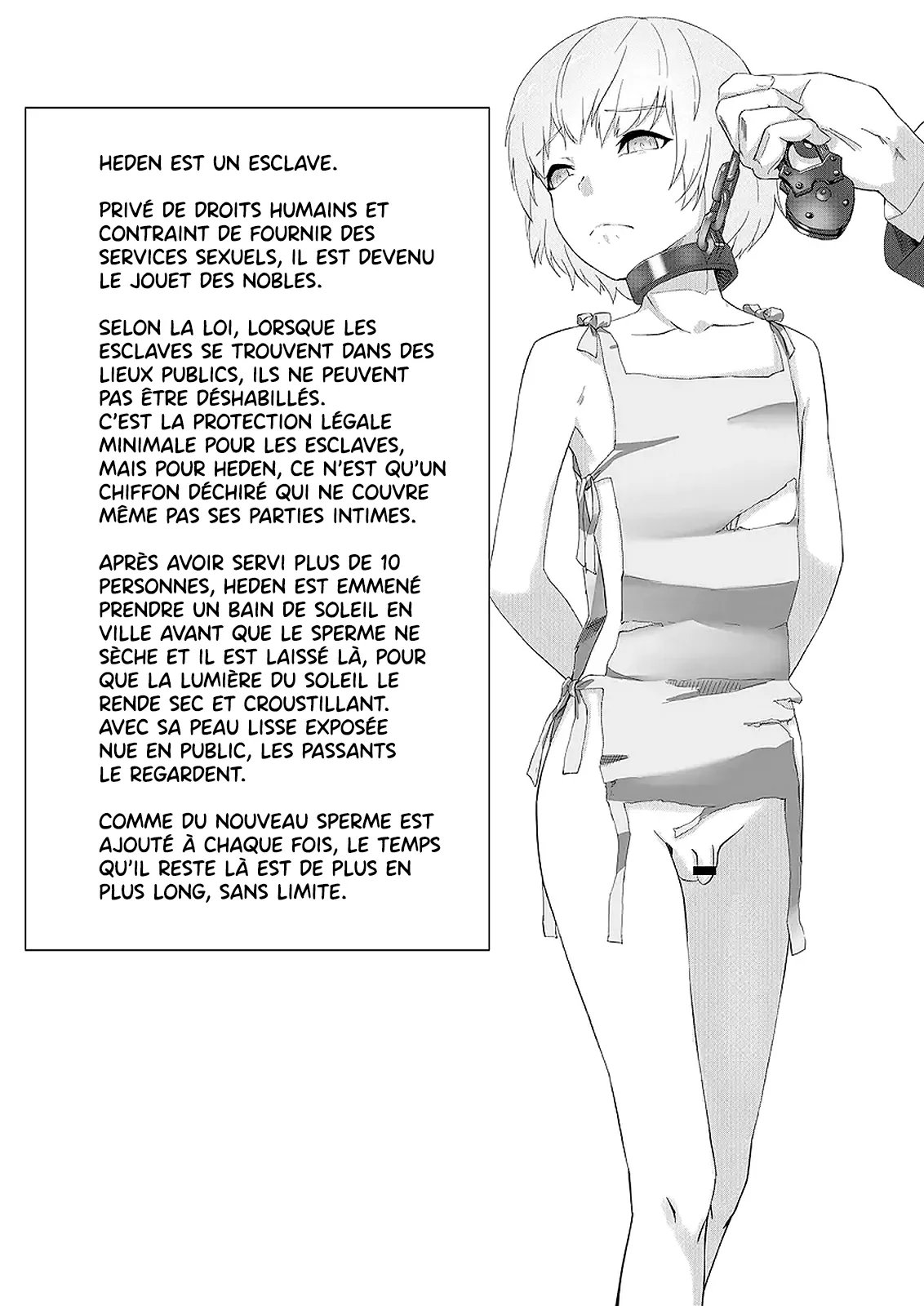 HAKUYAGEN - Nikkou to Seieki o Abiteiru Dorei | L'esclave Se Baignant Dans La Lumière Du Soleil Et Dans Le Sperme page 3 full