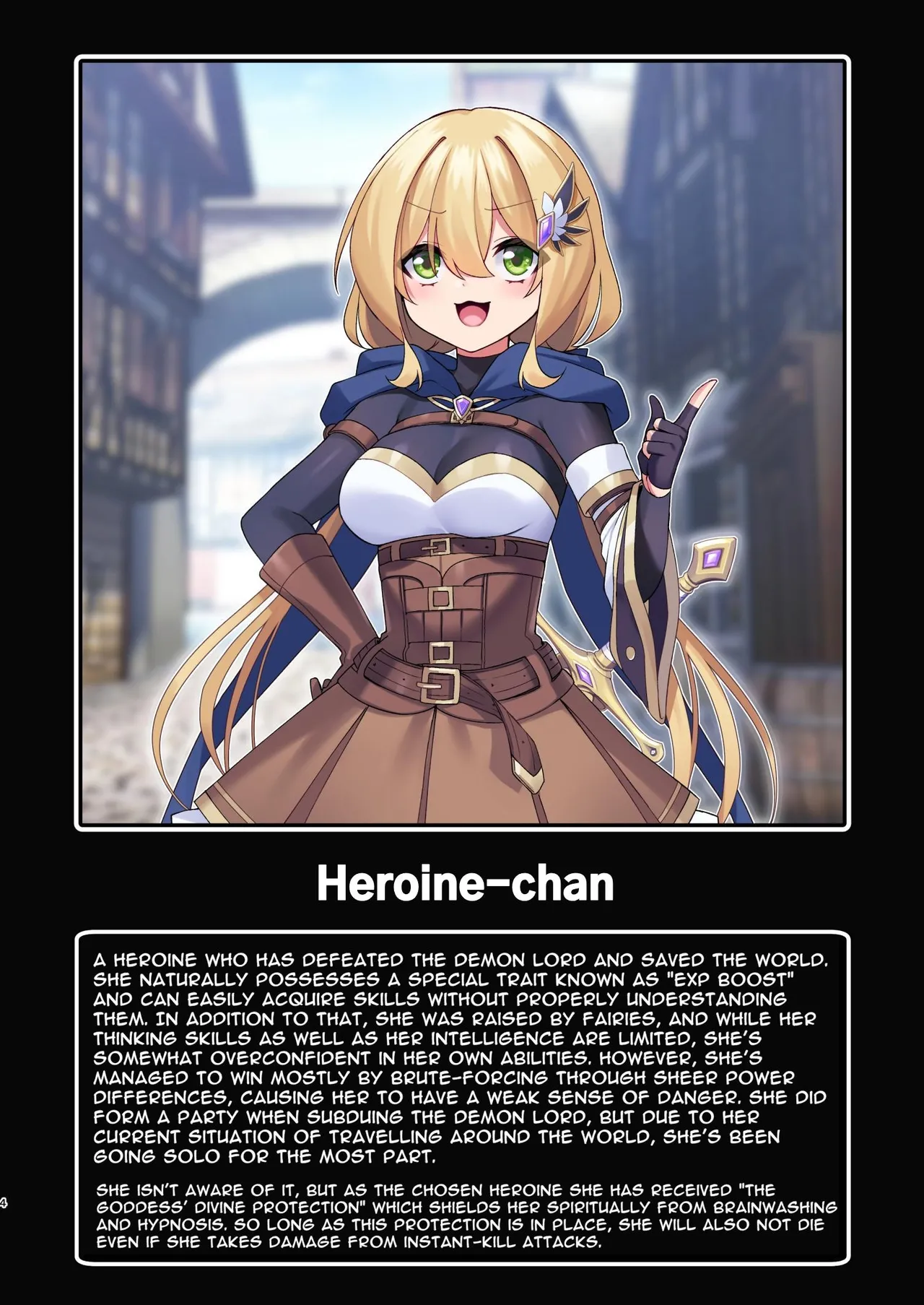 This Hero Girl's Adventure is OVER! page 4 full