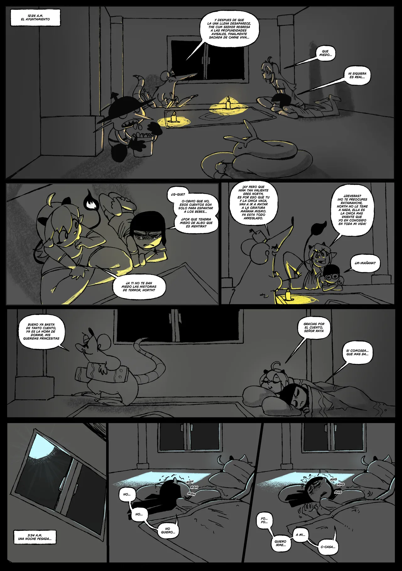 Destroy All Enemies: The Cum Seeker page 3 full