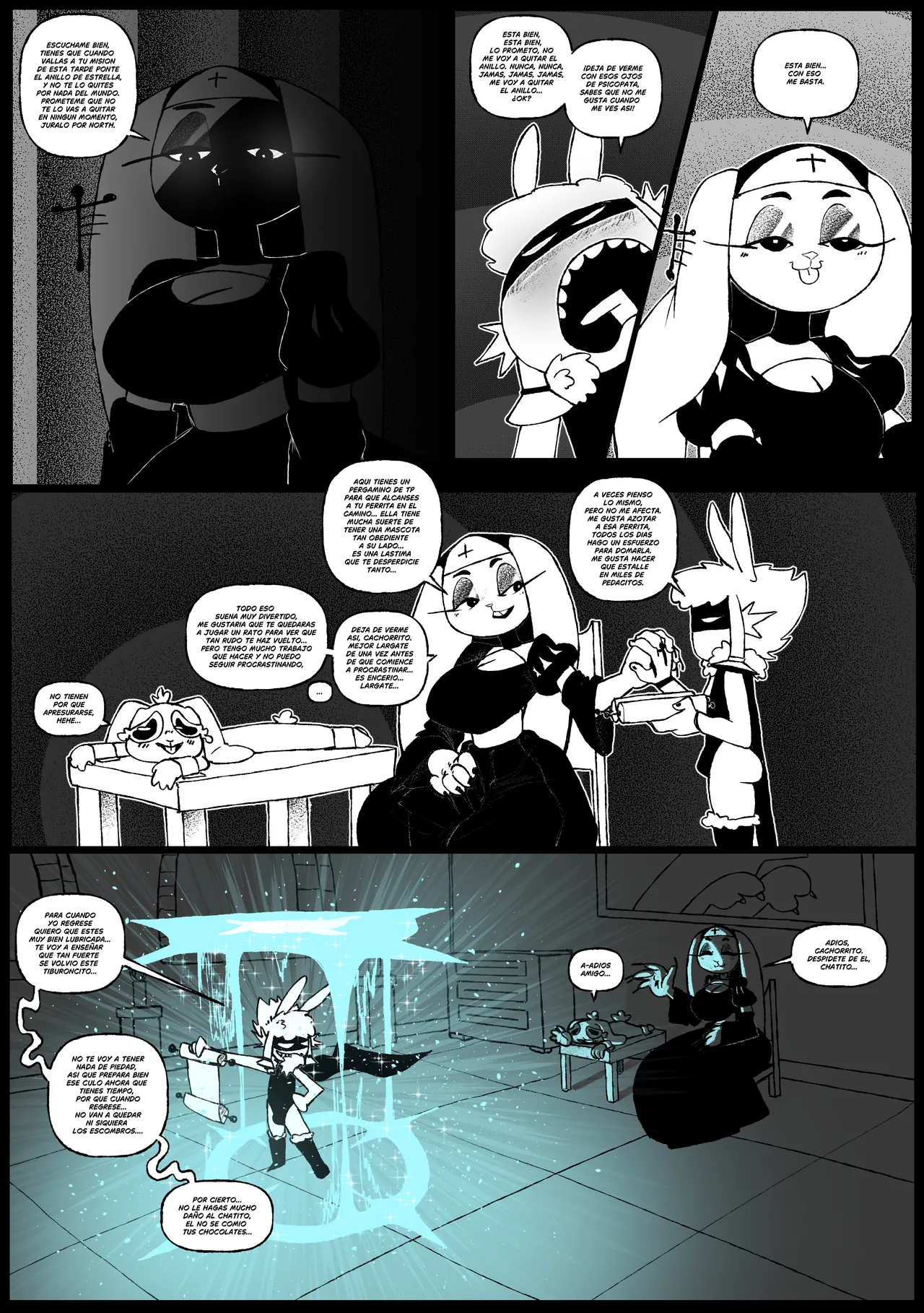 Destroy All Enemies: The Cum Seeker page 5 full