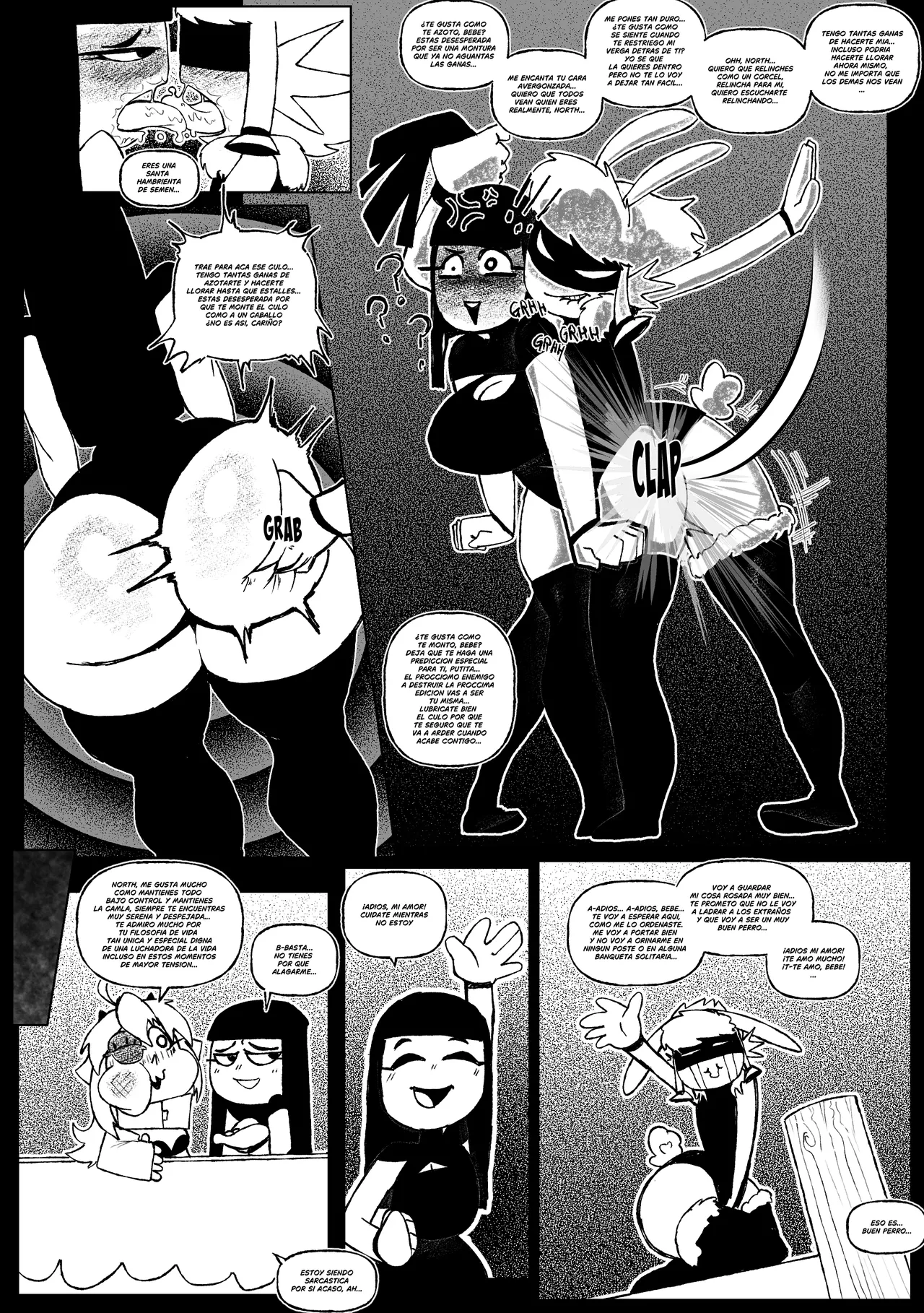 Destroy All Enemies: The Cum Seeker page 8 full