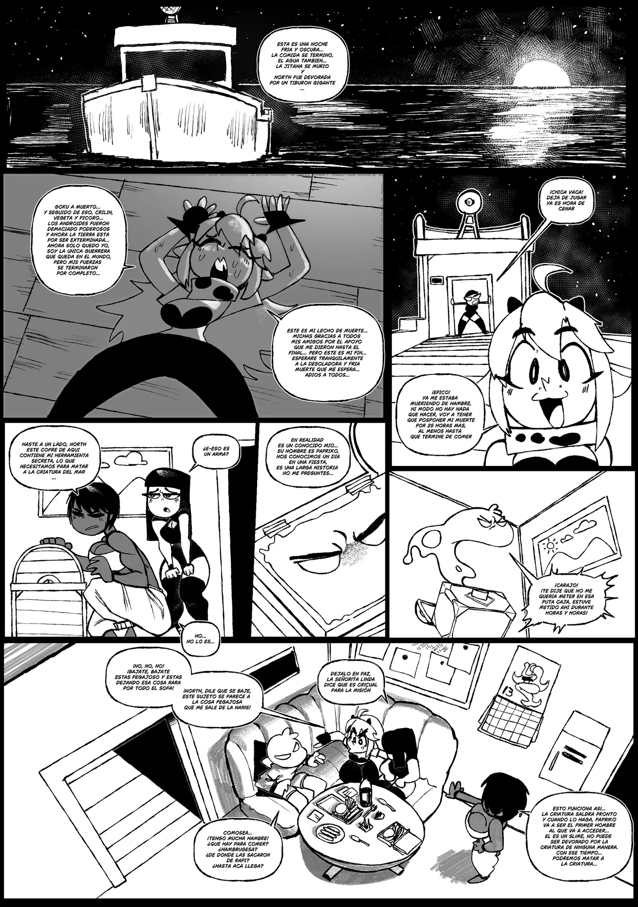 Destroy All Enemies: The Cum Seeker page 9 full