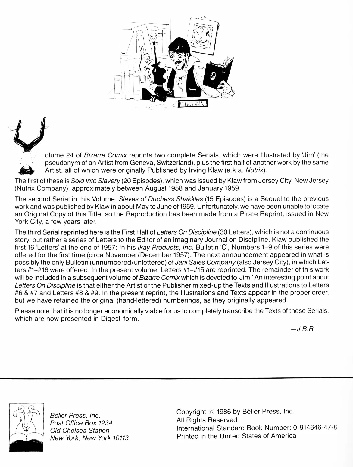 Jim - Letters on Discipline page 1 full