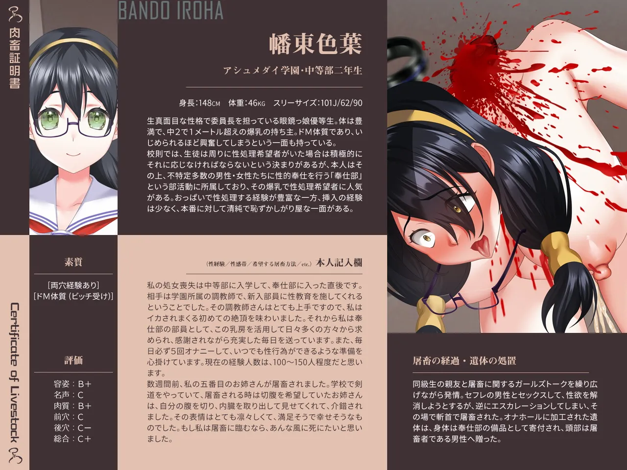 Livestock Profile Vol. 1 page 10 full