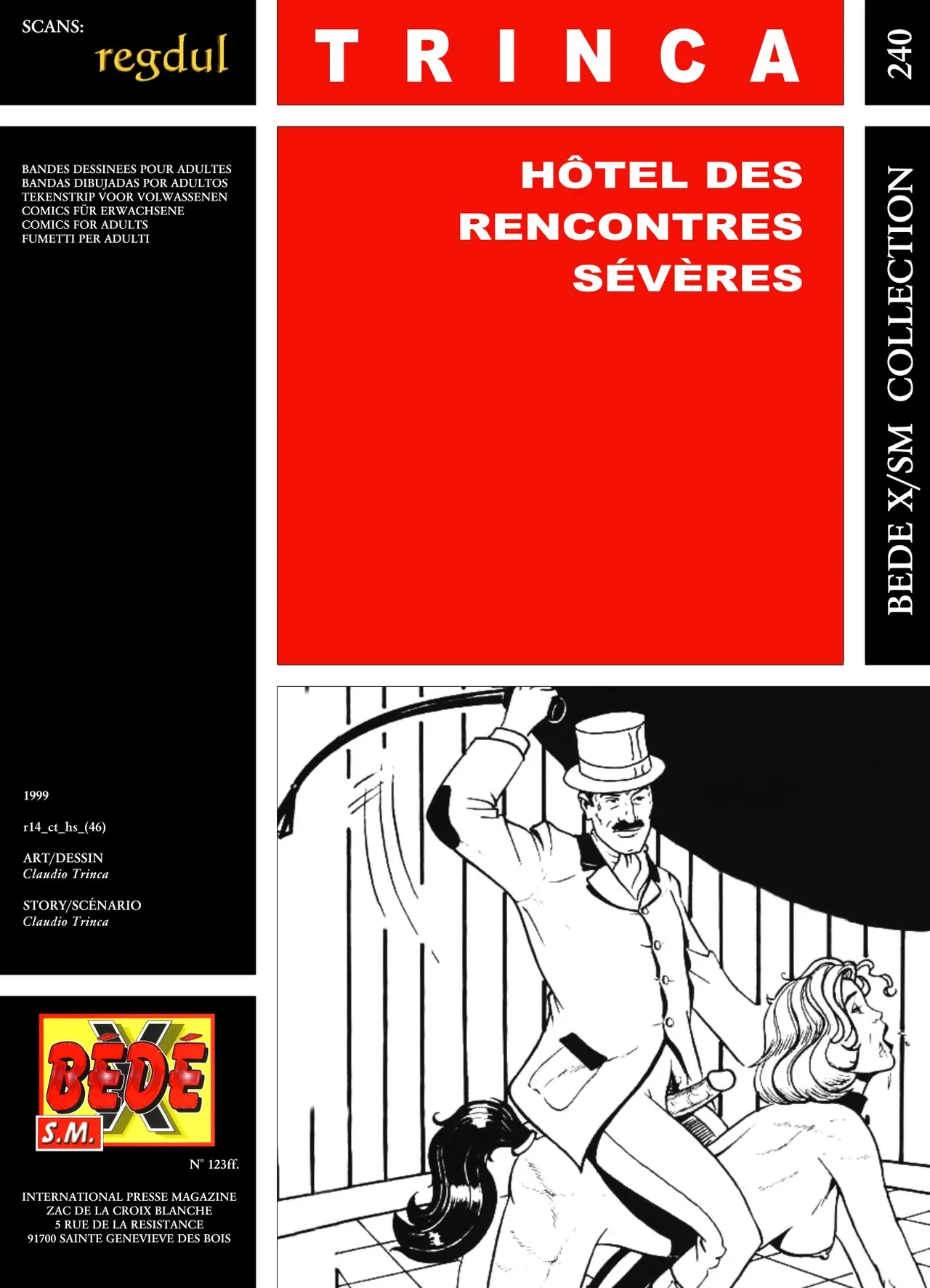 Claudio Trinca - Hotel des rencontres sévères page 1 full