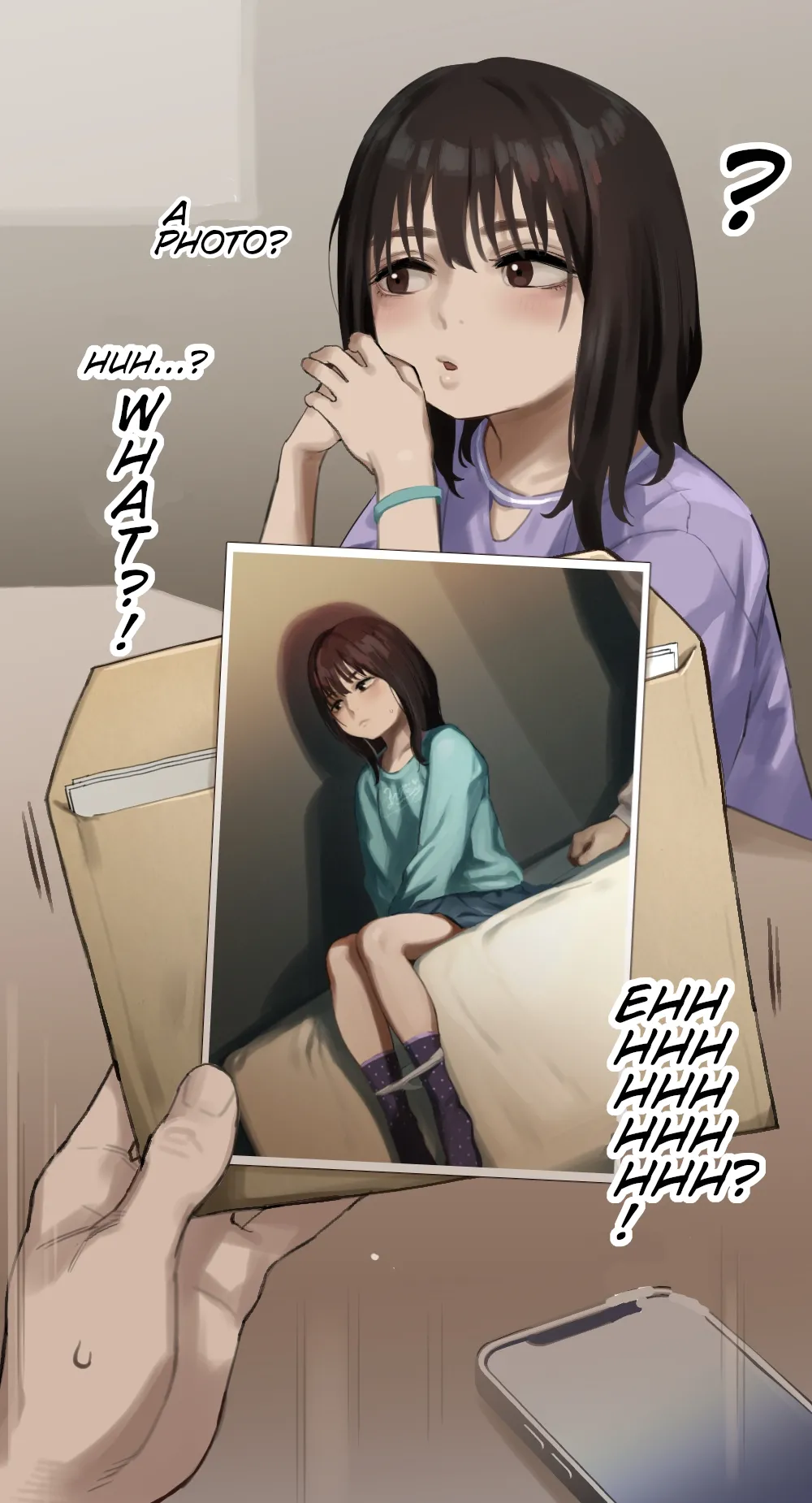 "Hamedori Shashin ga Okurarete Kitamashita...E" page 2 full