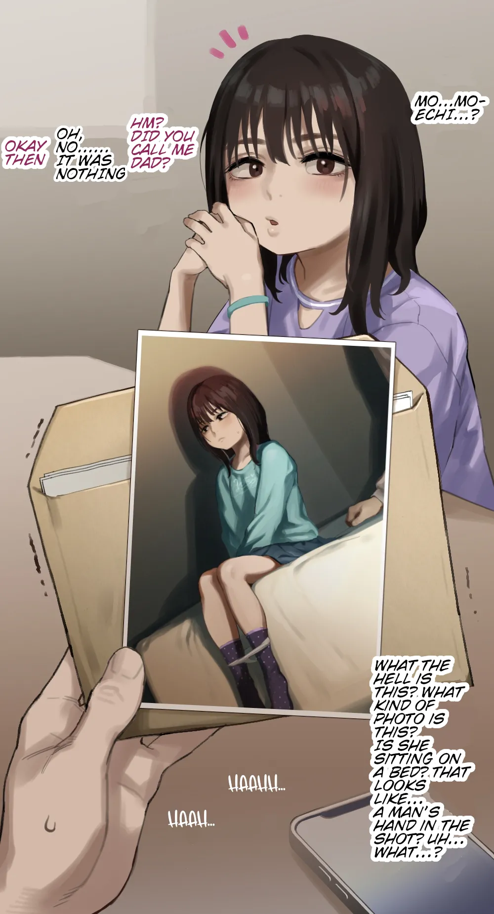 "Hamedori Shashin ga Okurarete Kitamashita...E" page 3 full