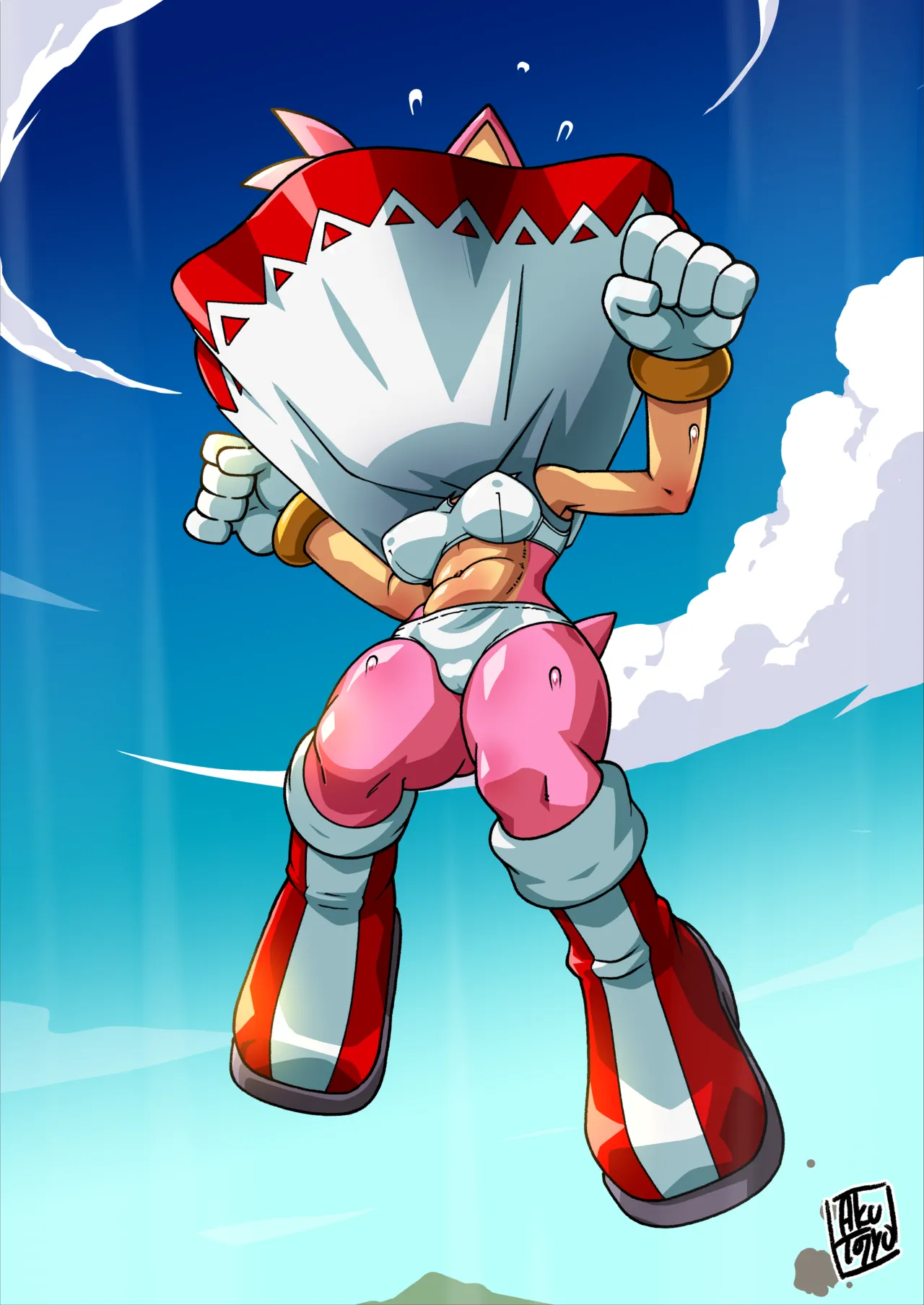 Amy Rose and Cream the Rabbit wind accident page 2 full