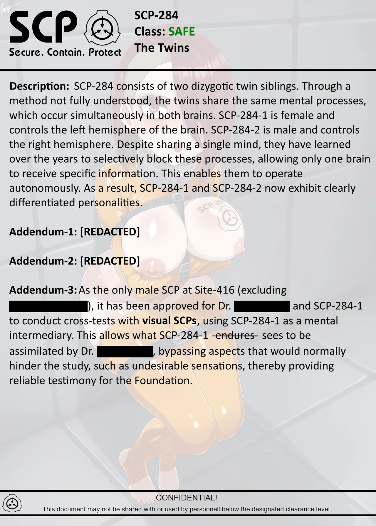 SCP-EXTRA-05 "Dr.███ &amp; SCP-284-1" page 3 full
