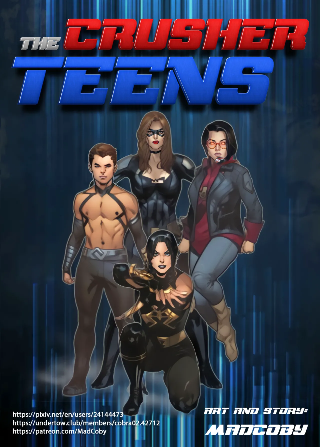 Crusher Teens 1-2. page 1 full
