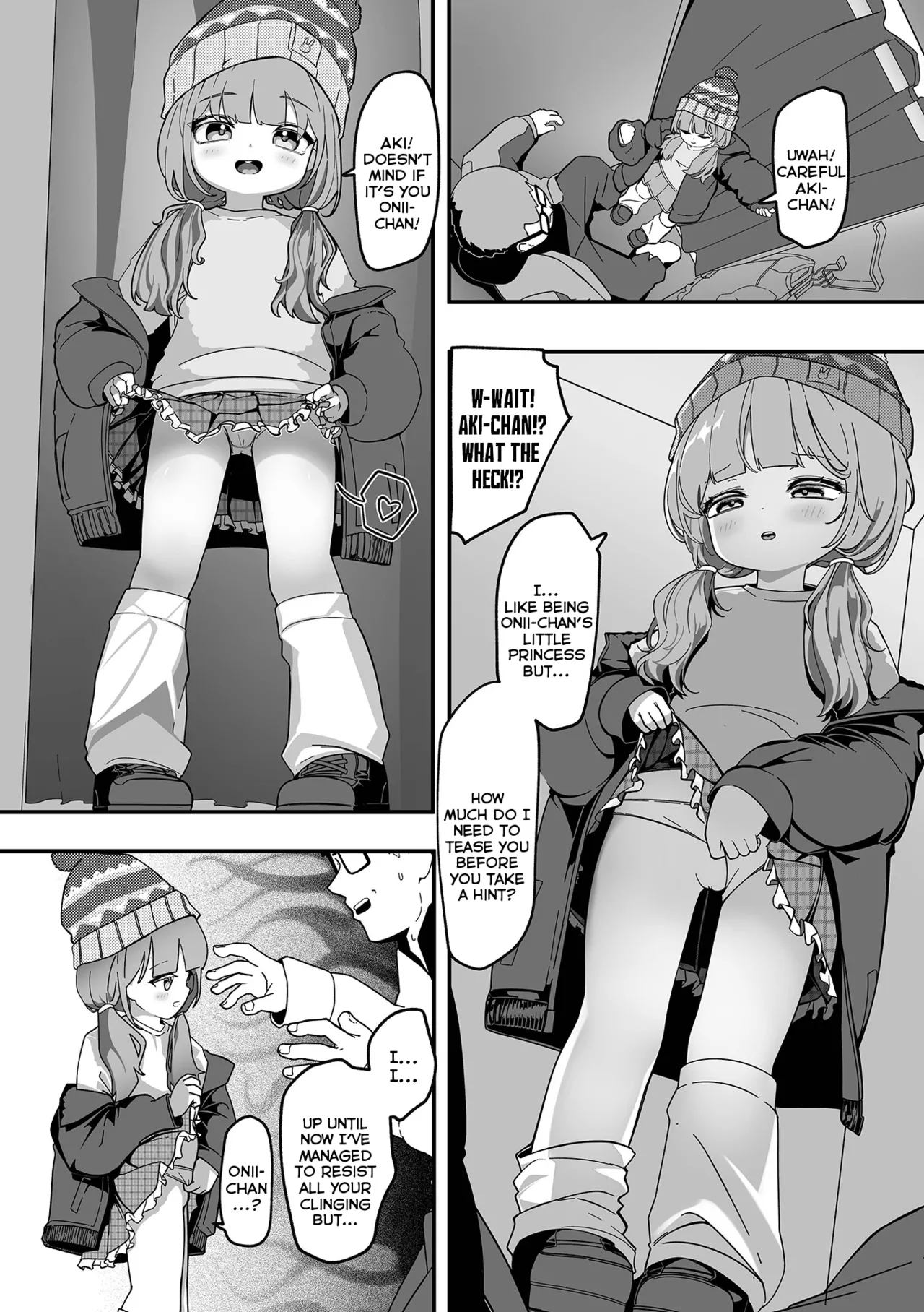 Itazura Ippai Imouto no Kokoro wa Wakaranai kara Gaman Shinai! | I Can't Figure Out My Mischievous Little-Sister So I'm Done Trying to Hold Back! page 4 full