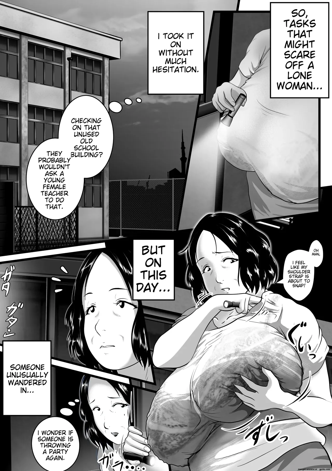 Tokkan Kouji Saien ~Akaruku Minna ni Yasashikute, Tsurai Tokoro o Misenai Oba-chan Sensei ga, Nando mo Botebara ni Sarete....... Kokoro nai Uwasa ni mo Modashite Taeru, Sono Riyuu ~ page 8 full