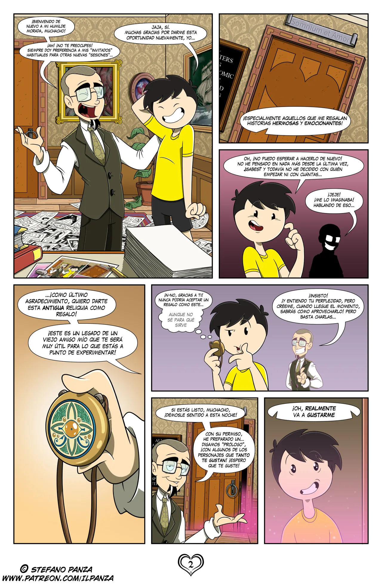 The House of Pleasure: The Pendant of Illusions, Chapter 1: The Gift page 3 full