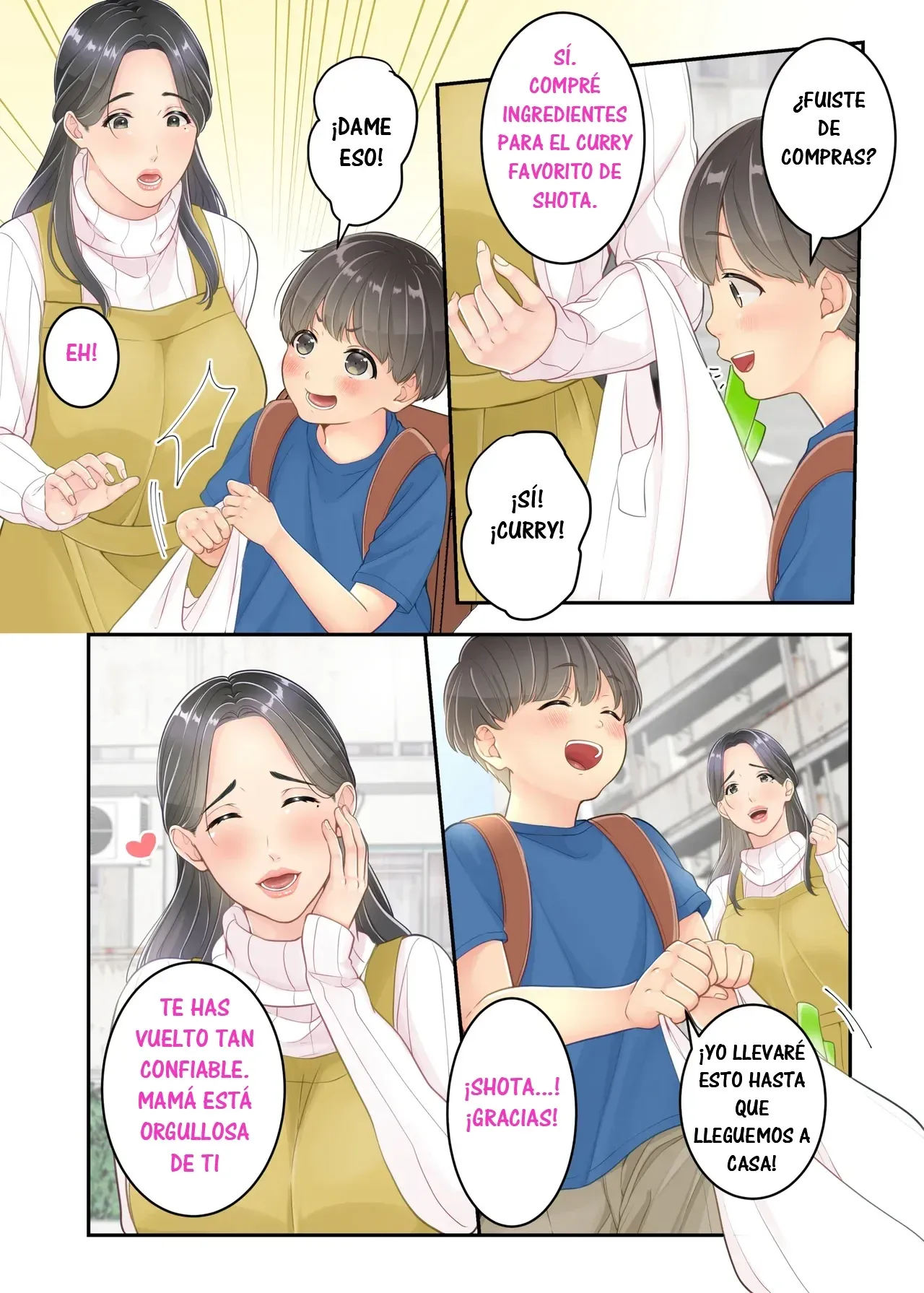 Boku no Mama to Takuhai no Onii-san ga. | Mi Mamá y el Repartidor. page 5 full