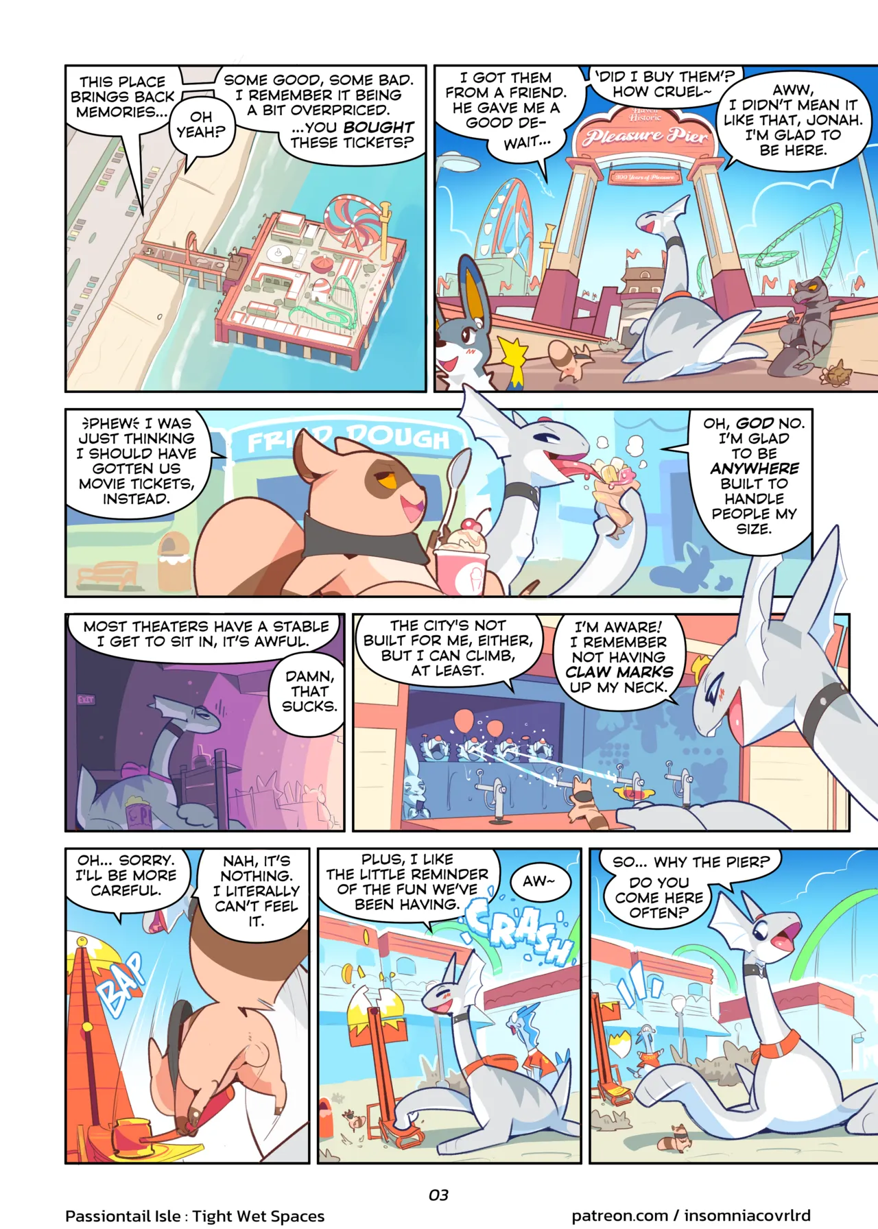 Passiontail Isle: Tight Wet Spaces page 5 full