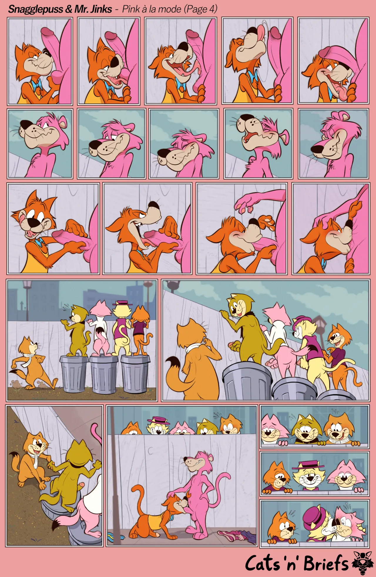 Snagglepuss And Mr. Jinks - Pink Á La Mode page 4 full